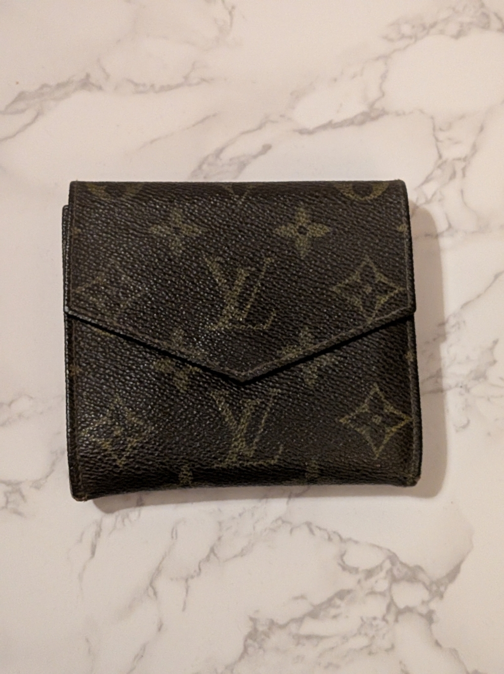 Authenticated Louis Vuitton Monogram Compact Envelope Wallet - Brown - Picture 6 of 16